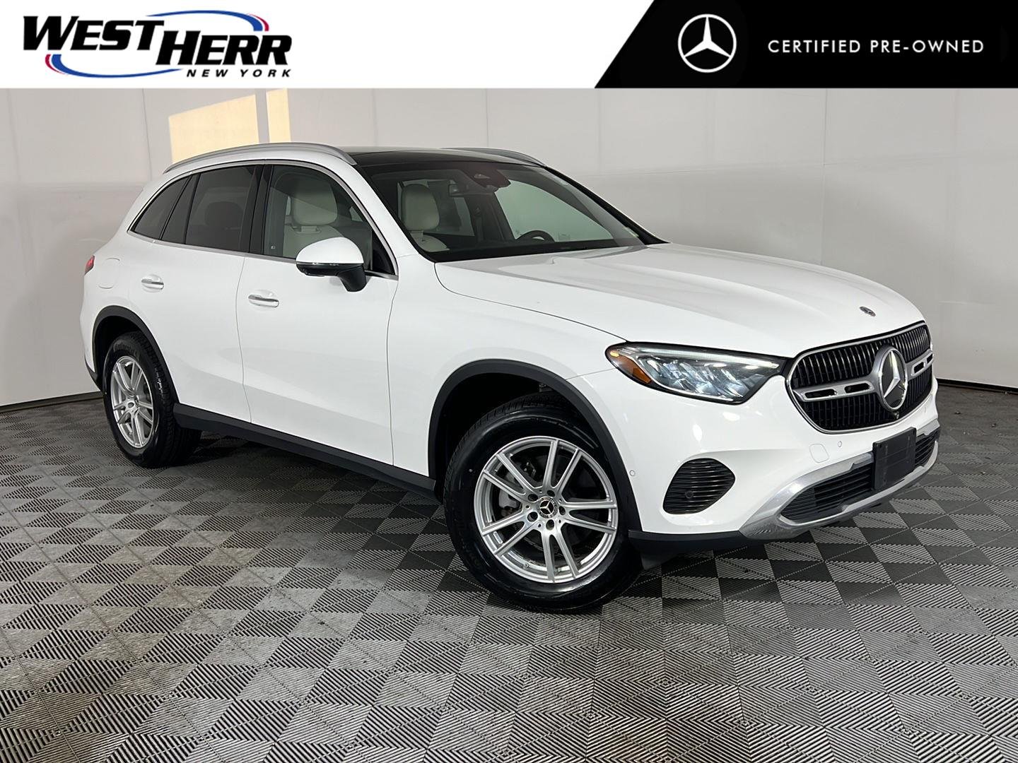 Certified Used 2023 Polar White Mercedes-Benz GLC 300 image 1