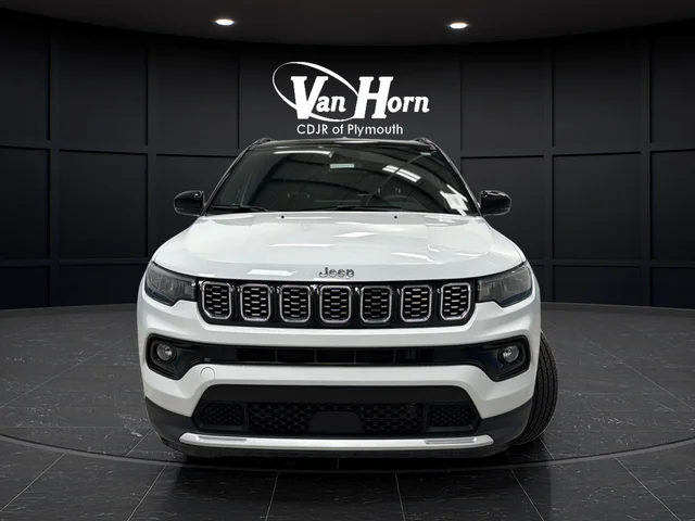Certified Used 2025 Bright White Clearcoat Jeep Limited image 2