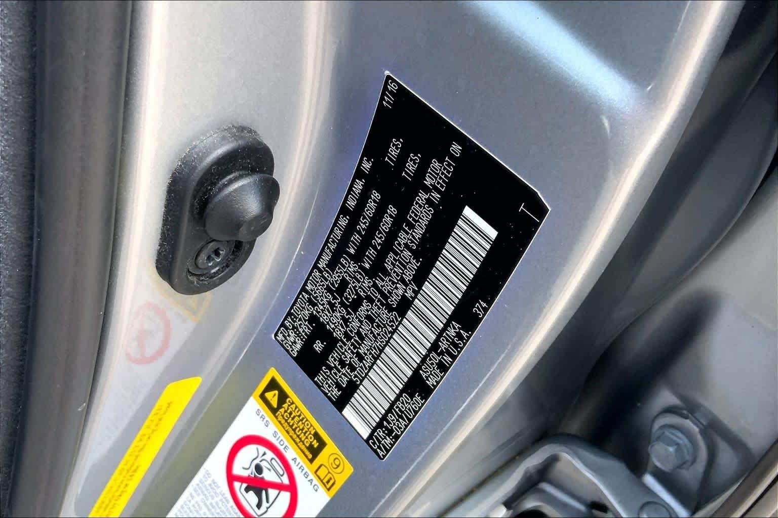 Used 2017 Celestial Silver Metallic Toyota LE image 33