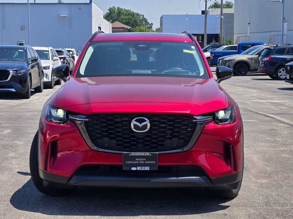 Certified Used 2025 Red Mazda 3.3 Turbo Premium image 2