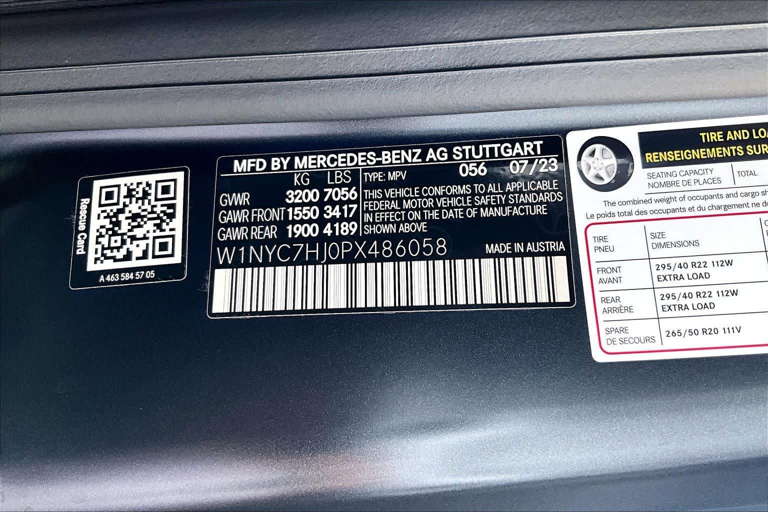Used 2023 MANUFAKTUR Night Black Magno Mercedes-Benz AMG® G 63 image 29