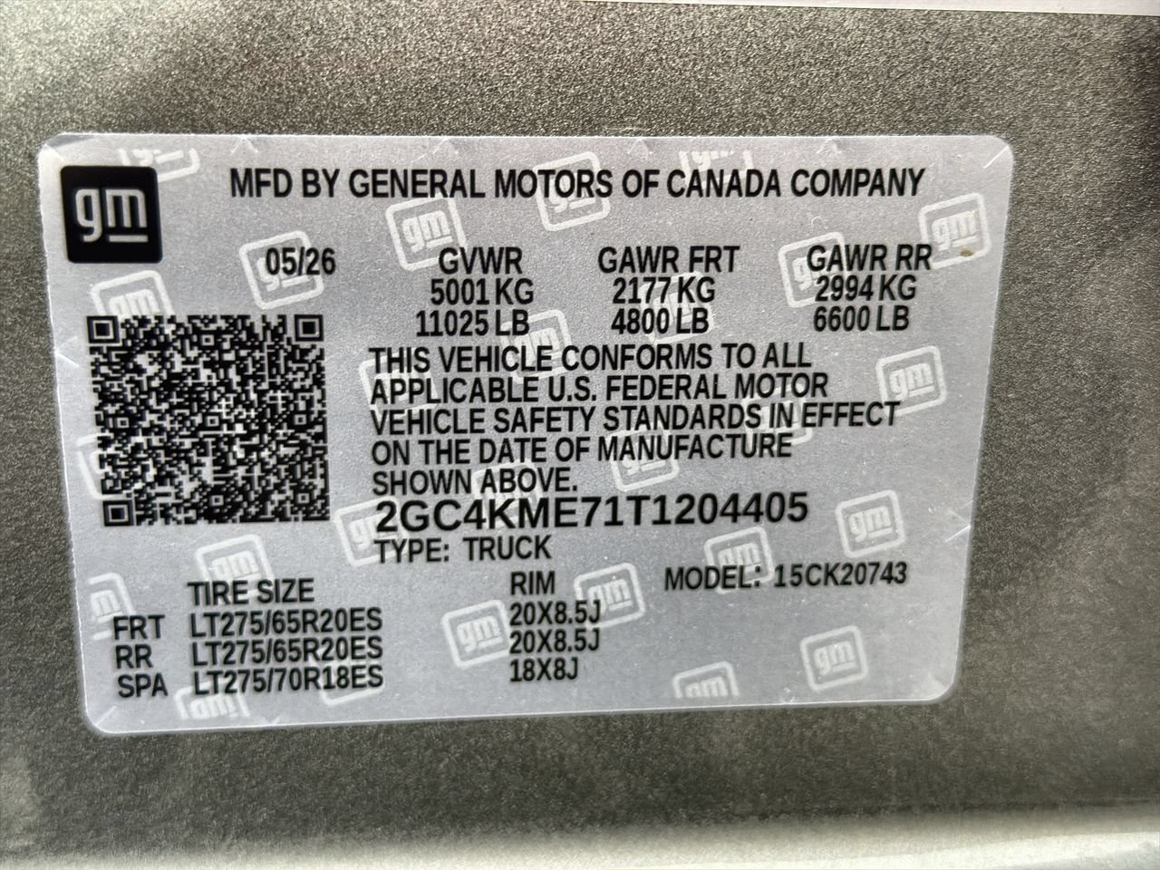 New 2026 Sterling Gray Metallic Chevrolet Custom image 29