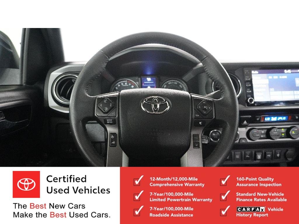 Certified Used 2021 Super White Toyota TRD Off Road image 16
