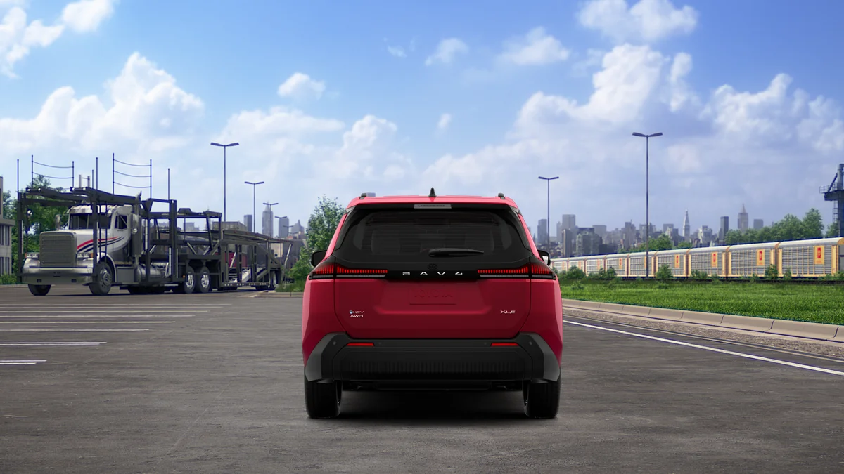 New 2026 Ruby Flare Pearl Toyota XLE Premium image 8