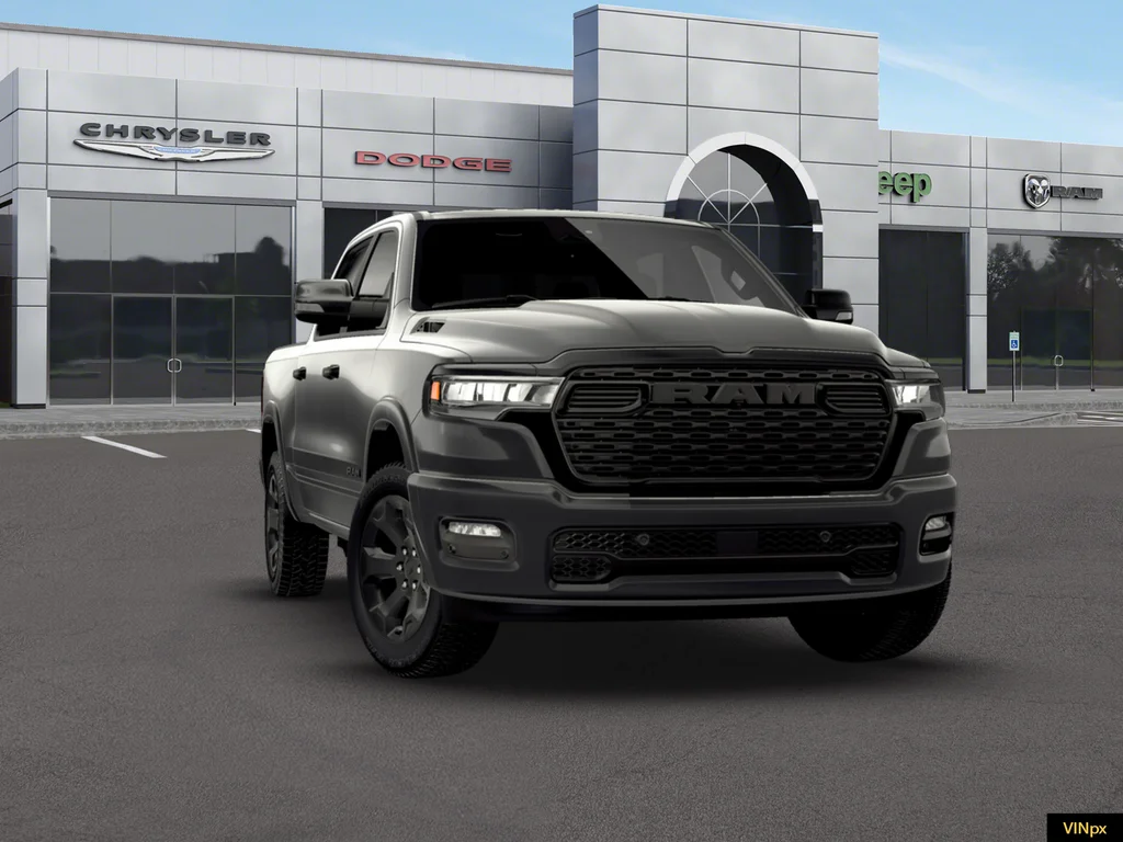 New 2026 Granite Crystal Metallic Clear-Coat Exterior Paint RAM Big Horn/Lone Star image 15