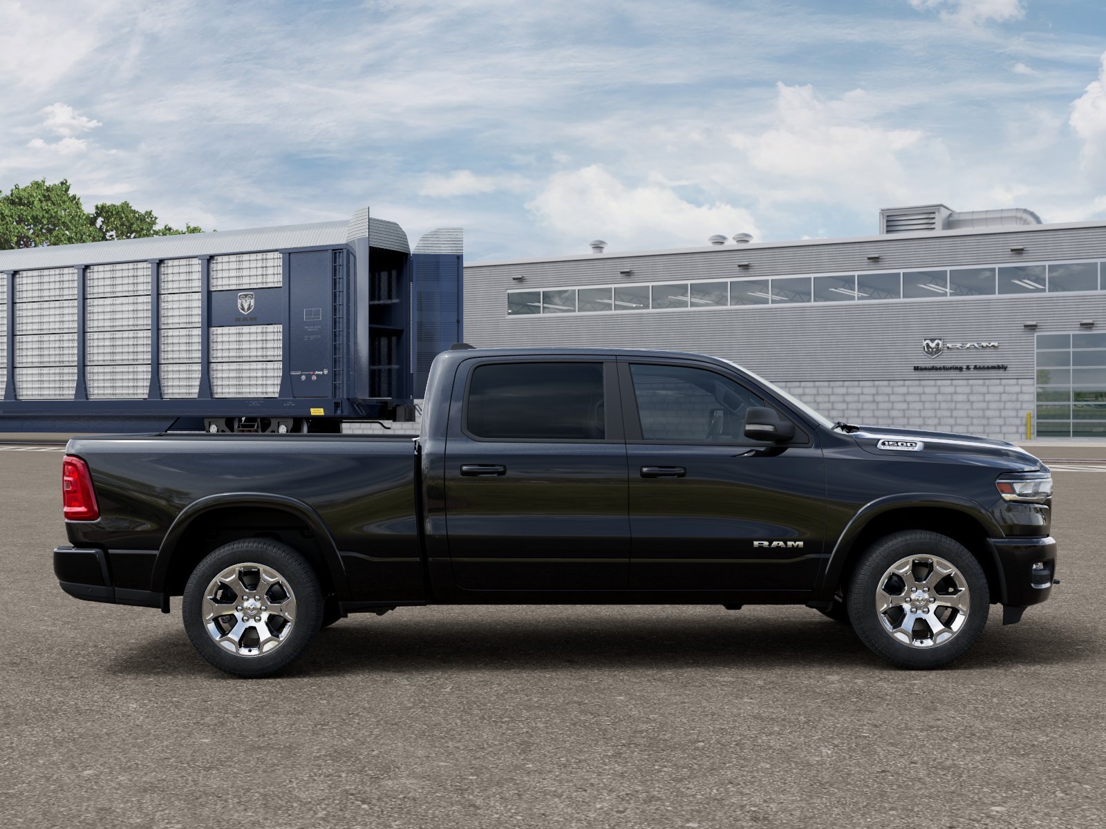 New 2026 Diamond Black Crystal Pearlcoat RAM Big Horn/Lone Star image 12