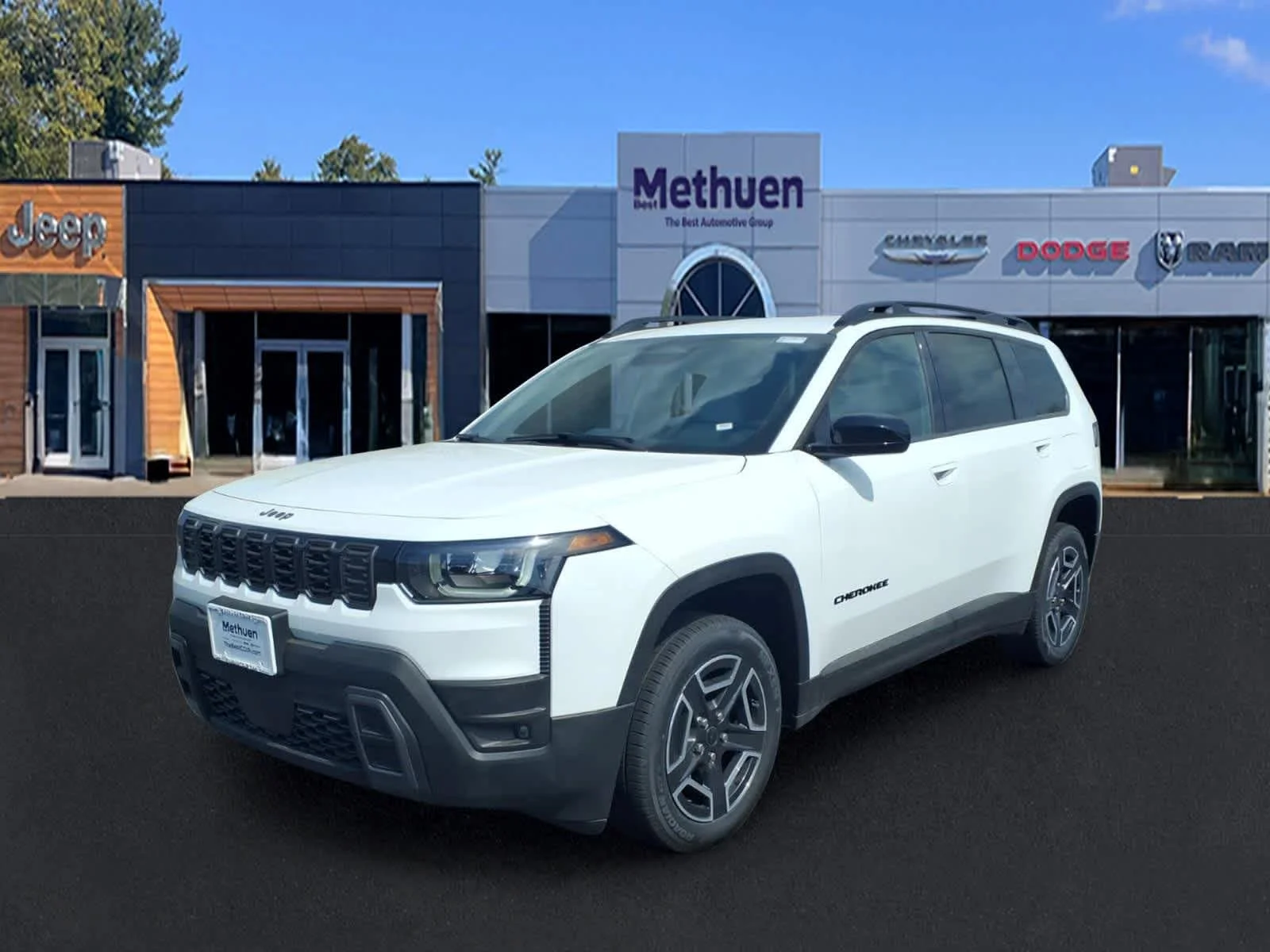 New 2026 Bright White Clearcoat Jeep Laredo image 3