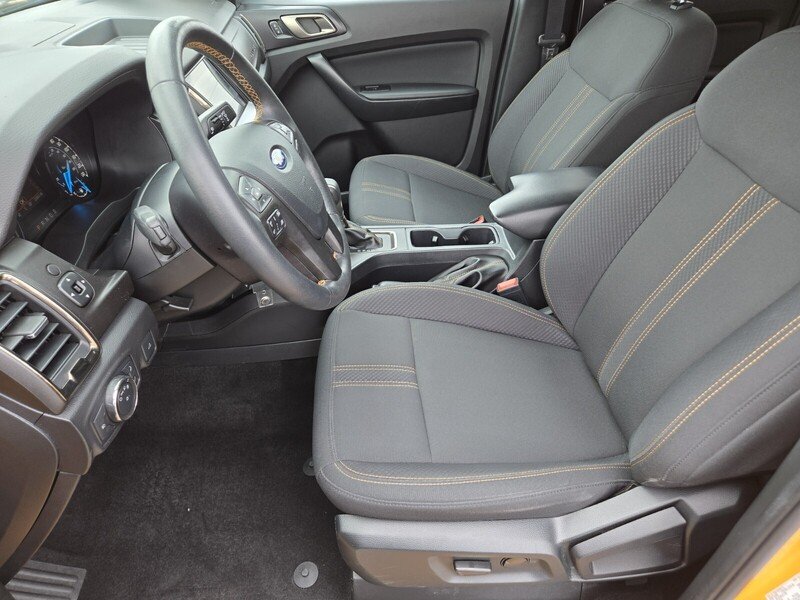 Used 2022 Orange Metallic FORD XLT 4WD SUPERCREW 5