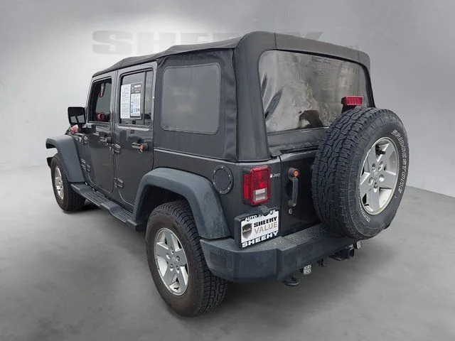 Used 2016 Gray Jeep Unlimited Sport image 13
