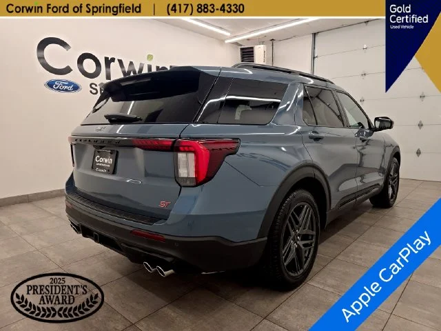 Certified Used 2025 Vapor Blue Ford ST image 7