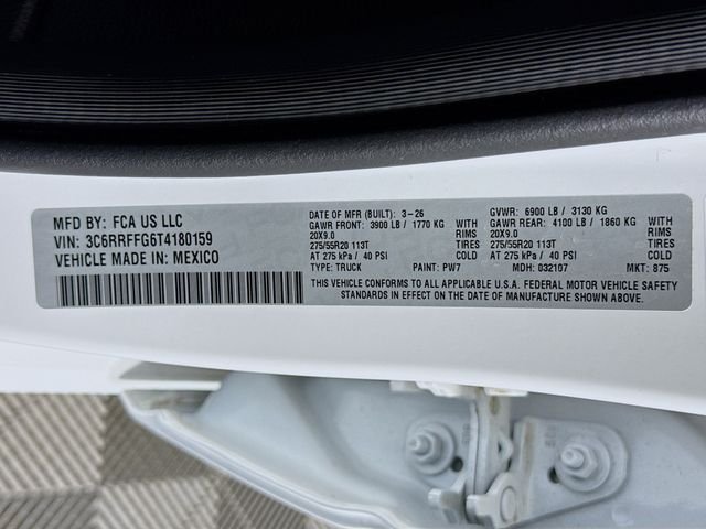 New 2026 Bright White Clearcoat RAM Big Horn/Lone Star image 30