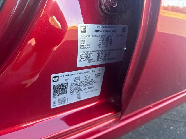 Used 2023 RADIANT RED TINTCOAT Chevrolet RST image 34
