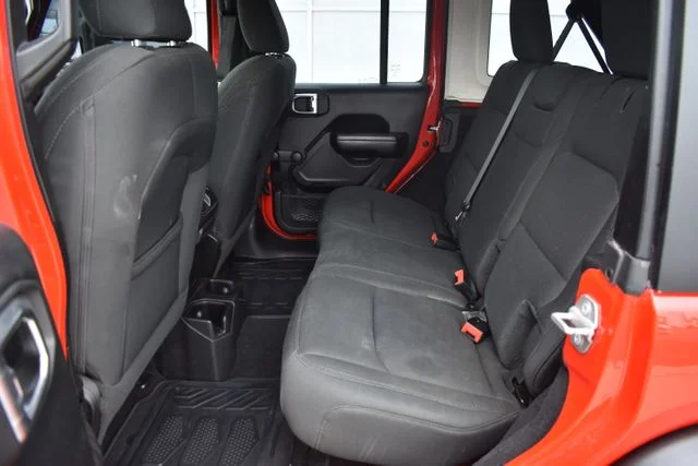 Used 2021 Red Jeep Unlimited Sport image 14