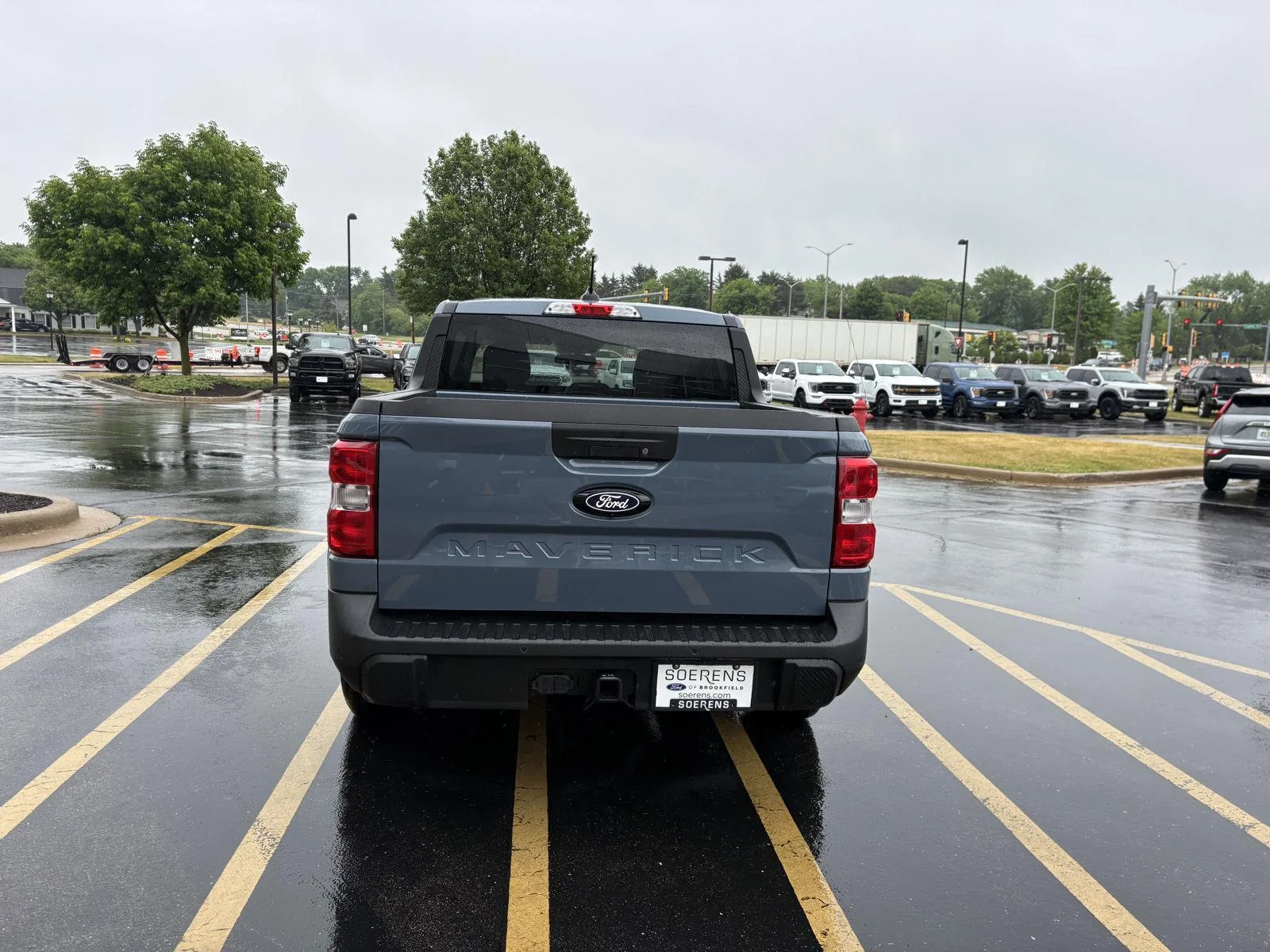 New 2026 Azure Gray Metallic Tri-Coat Ford XLT image 5
