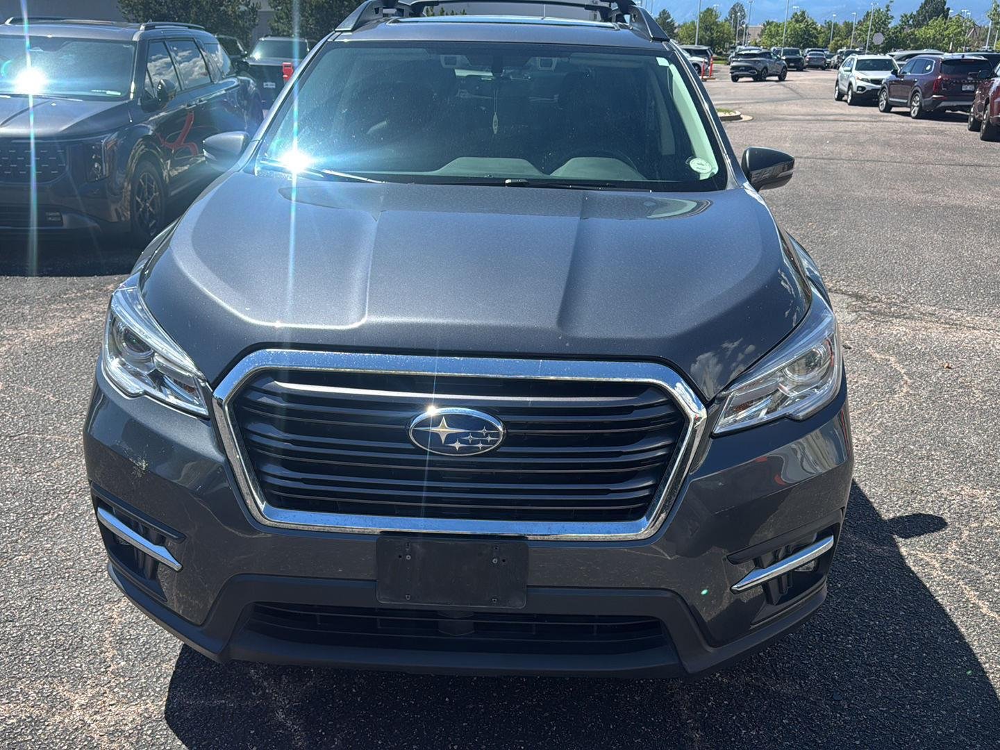 Used 2021 Magnetite Gray Metallic Subaru Limited image 1