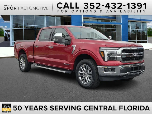 Used 2025 Red Ford Lariat image 1