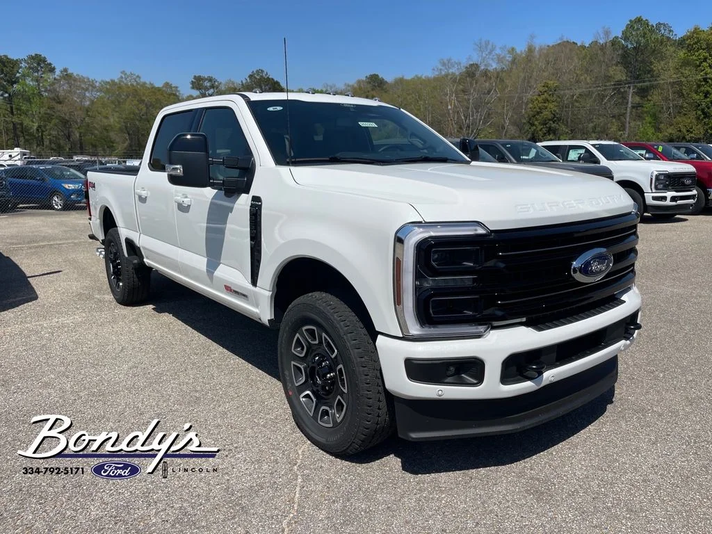 New 2026 Star White Metallic Tri-Coat Ford F-250® Platinum® image 1