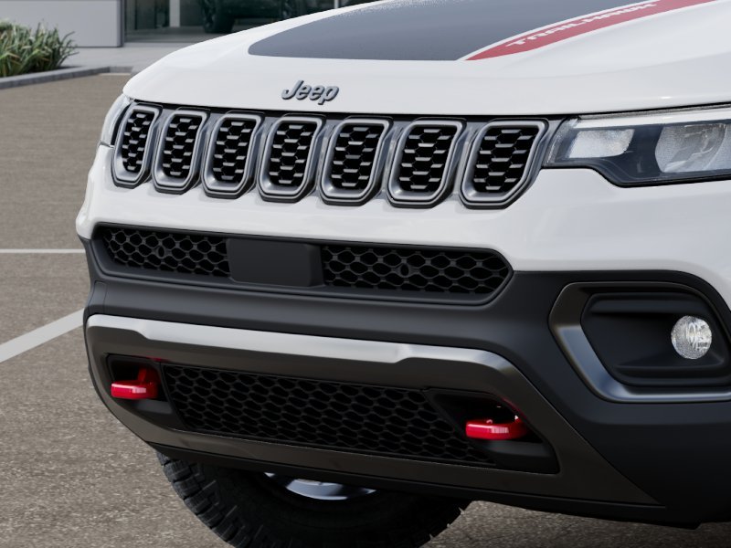 New 2026 Bright White Clear-Coat Exterior Paint Jeep Trailhawk image 41