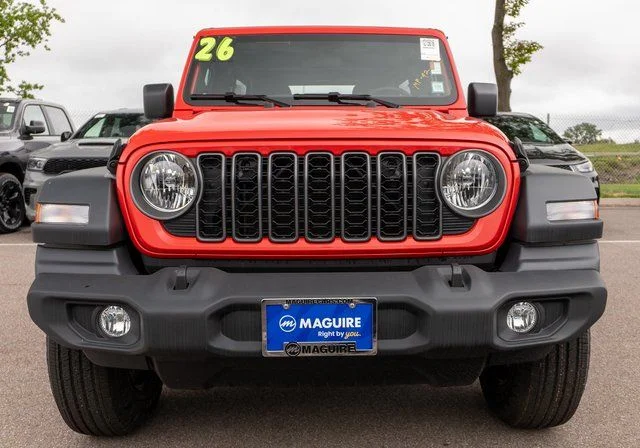 New 2026 Firecracker Red Clear-Coat Exterior Paint Jeep Sport image 3
