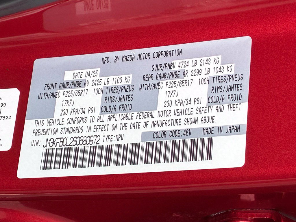 Used 2025 Red Mazda 2.5 S Preferred Package image 35