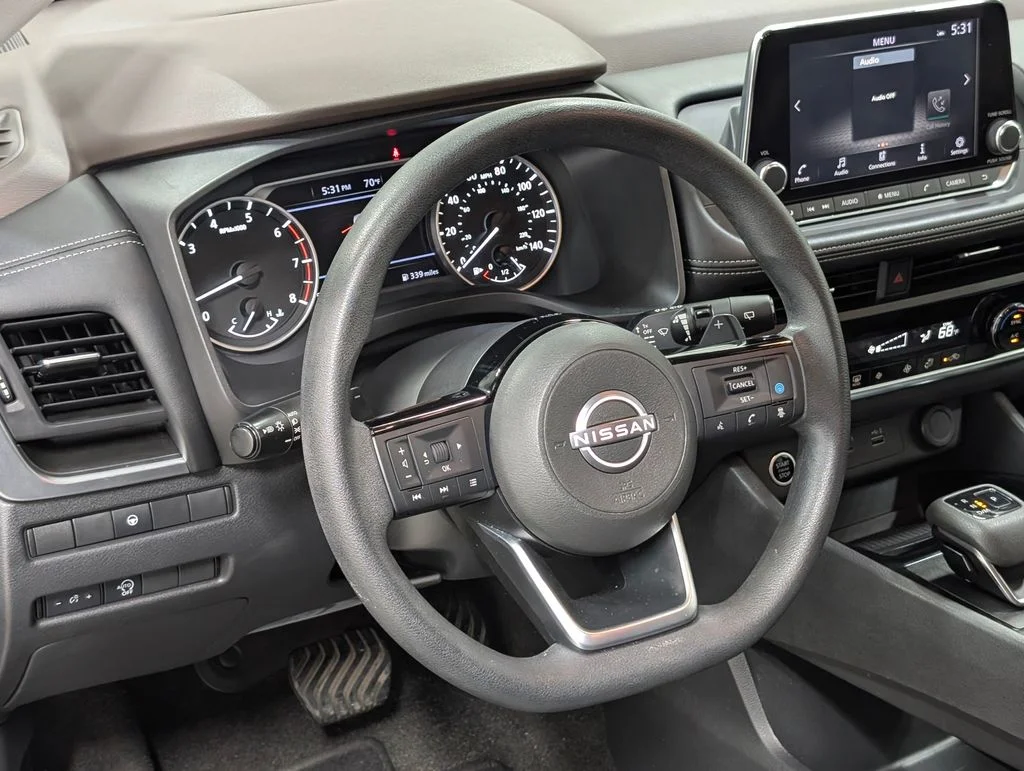 Certified Used 2023 Gun Metallic Nissan SV image 9