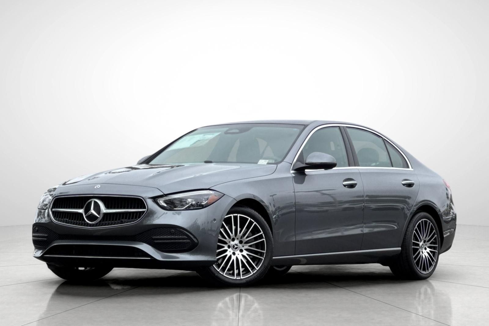 New 2026 Selenite Grey Metallic Mercedes-Benz C 300 image 1