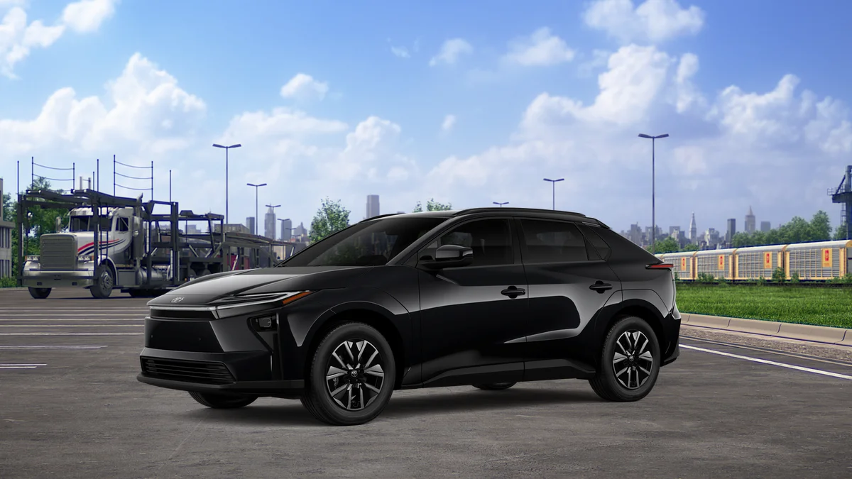 New 2026 Midnight Black Metallic Toyota XLE image 2