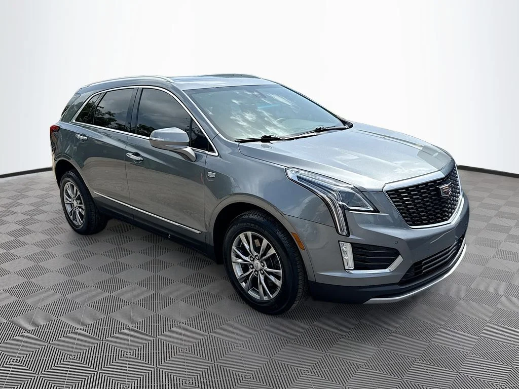 Used 2021 Gray Cadillac Premium Luxury image 4