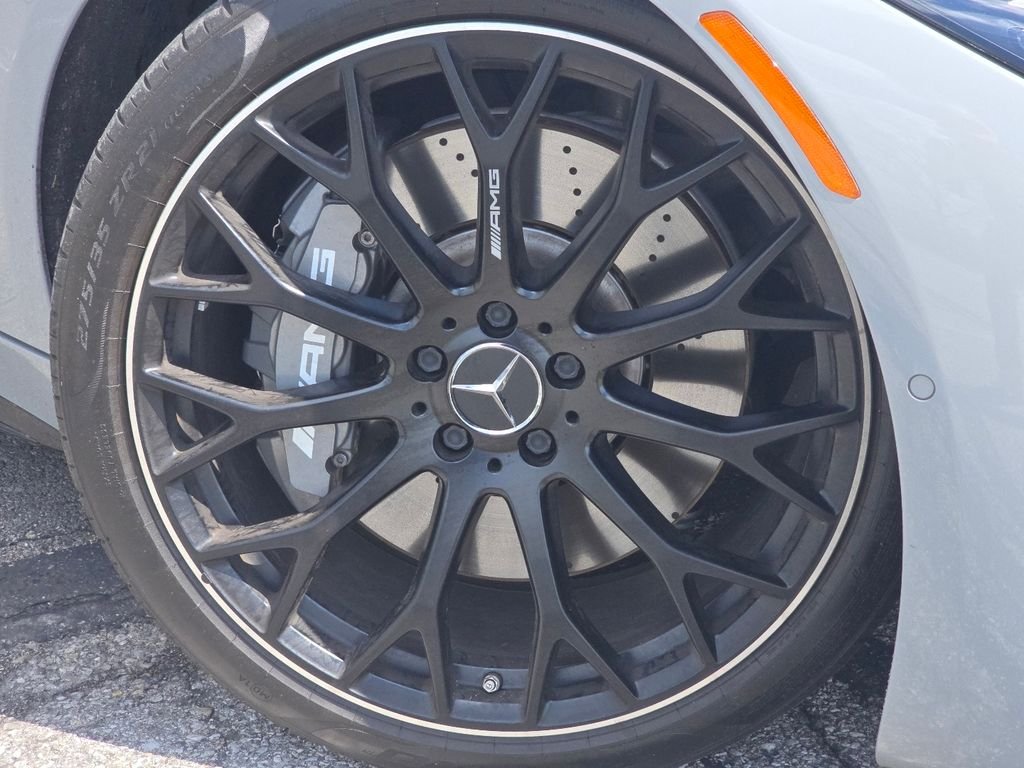 Certified Used 2024 MANUFAKTUR Alpine Gray Mercedes-Benz SL 43 AMG® image 10