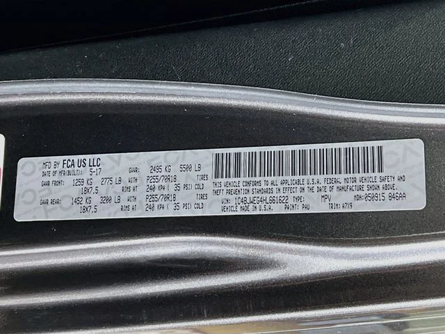 Used 2017 Gray Jeep Unlimited Sahara image 26