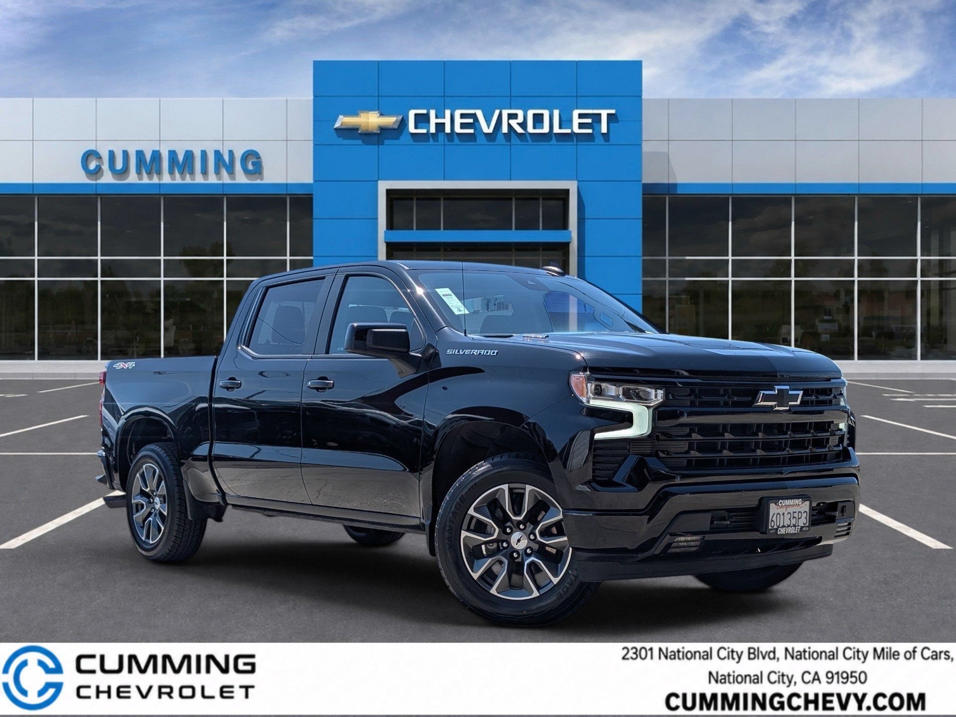 Certified Used 2022 BLACK Chevrolet RST image 1