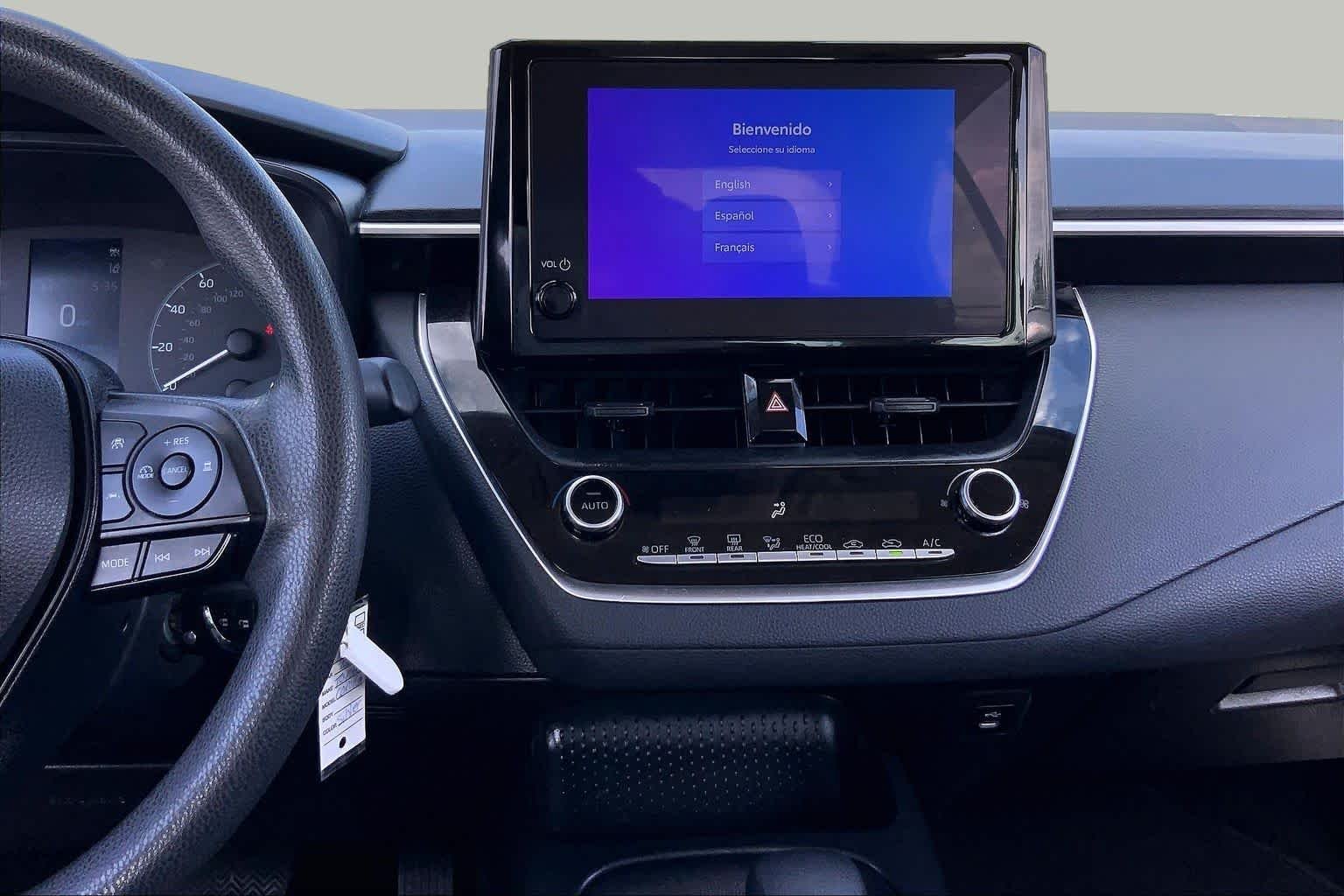 Used 2023 Classic Silver Metallic Toyota LE image 7