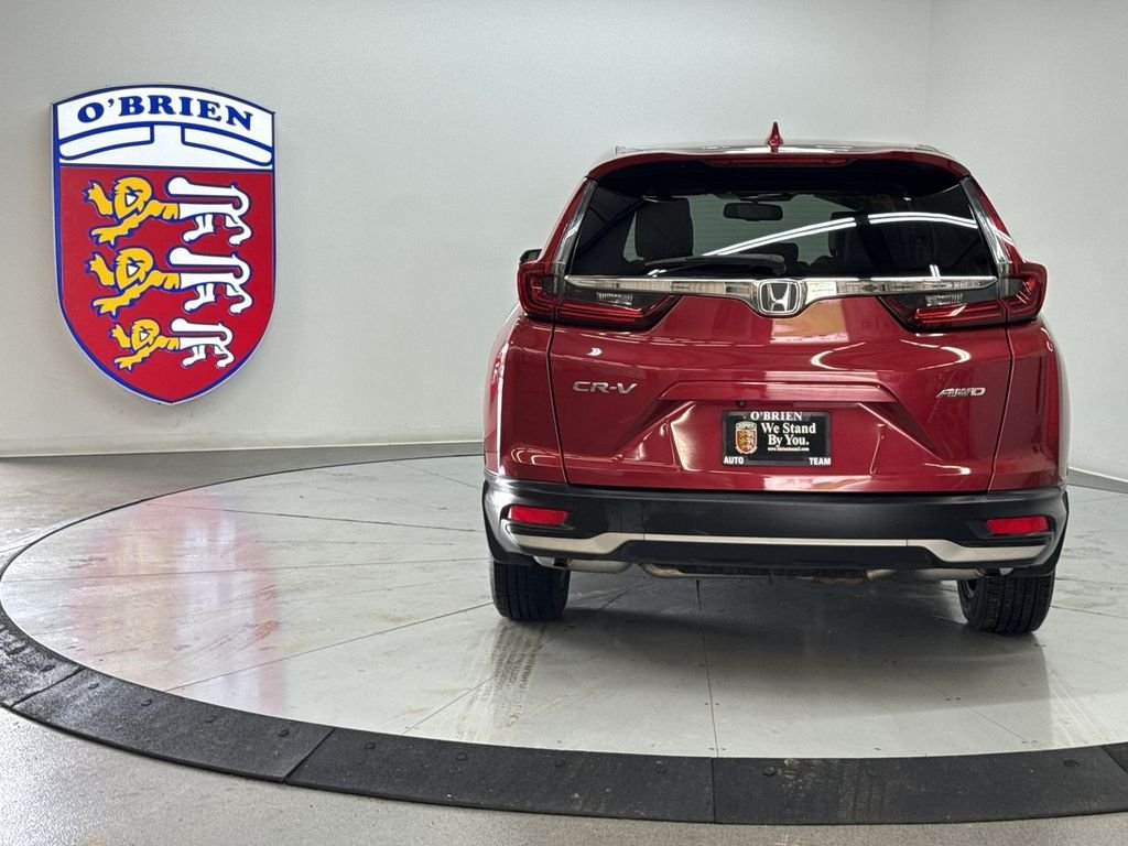Used 2021 Radiant Red Metallic Honda AWD EX-L image 11