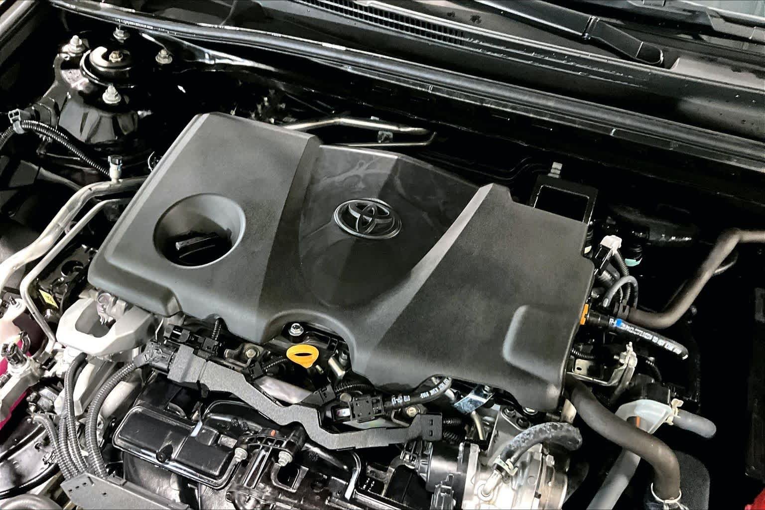 Used 2024 Midnight Black Metallic Toyota SE image 33