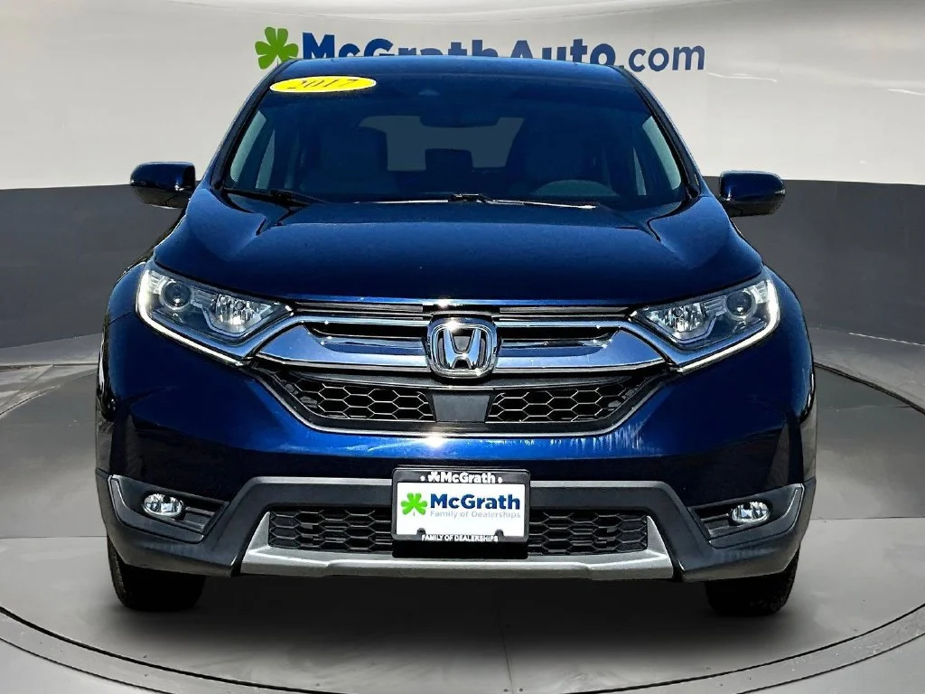 Certified Used 2017 Blue Honda EX-L image 2