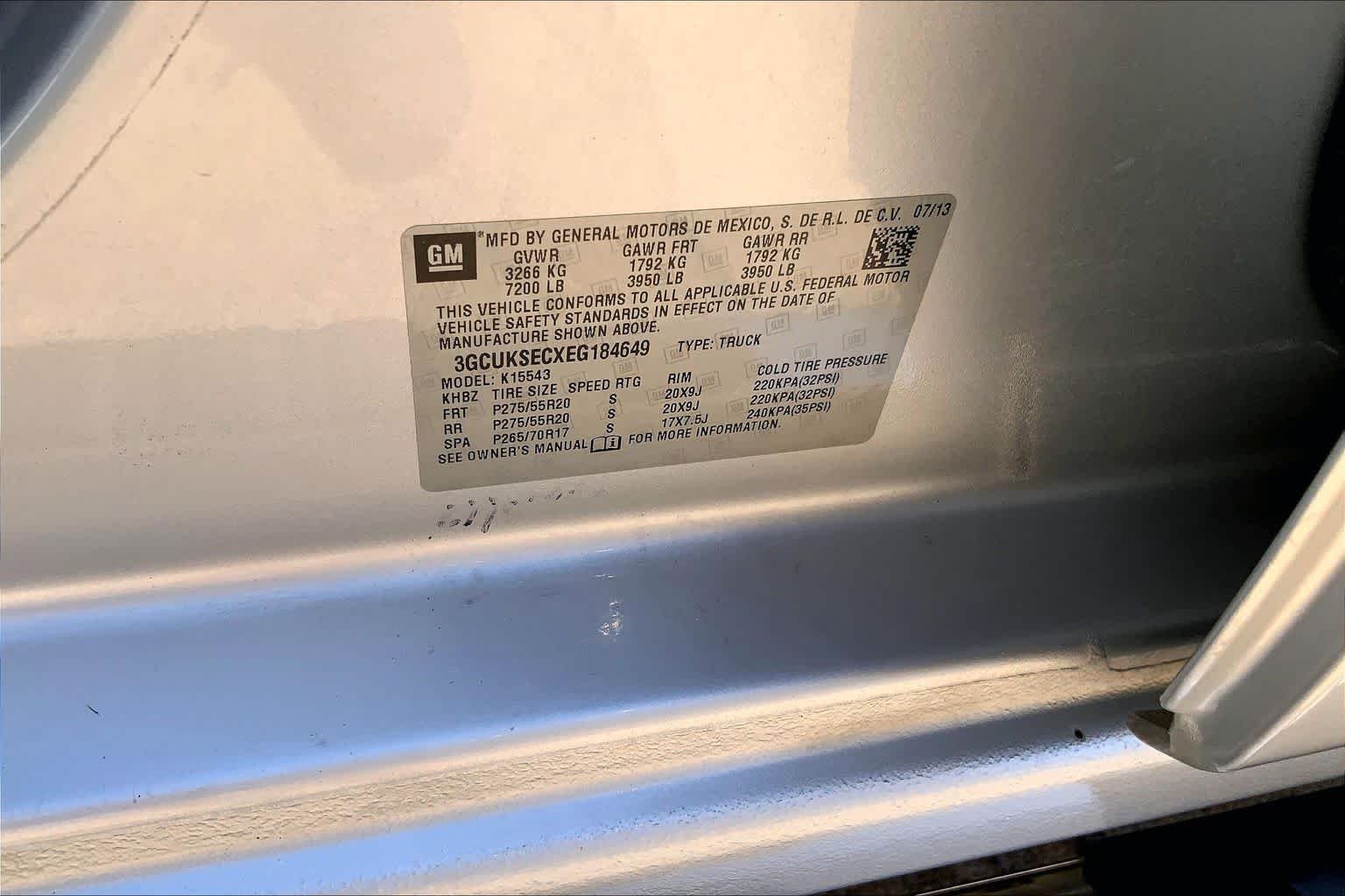 Used 2014 Silver Ice Metallic Chevrolet LTZ image 33