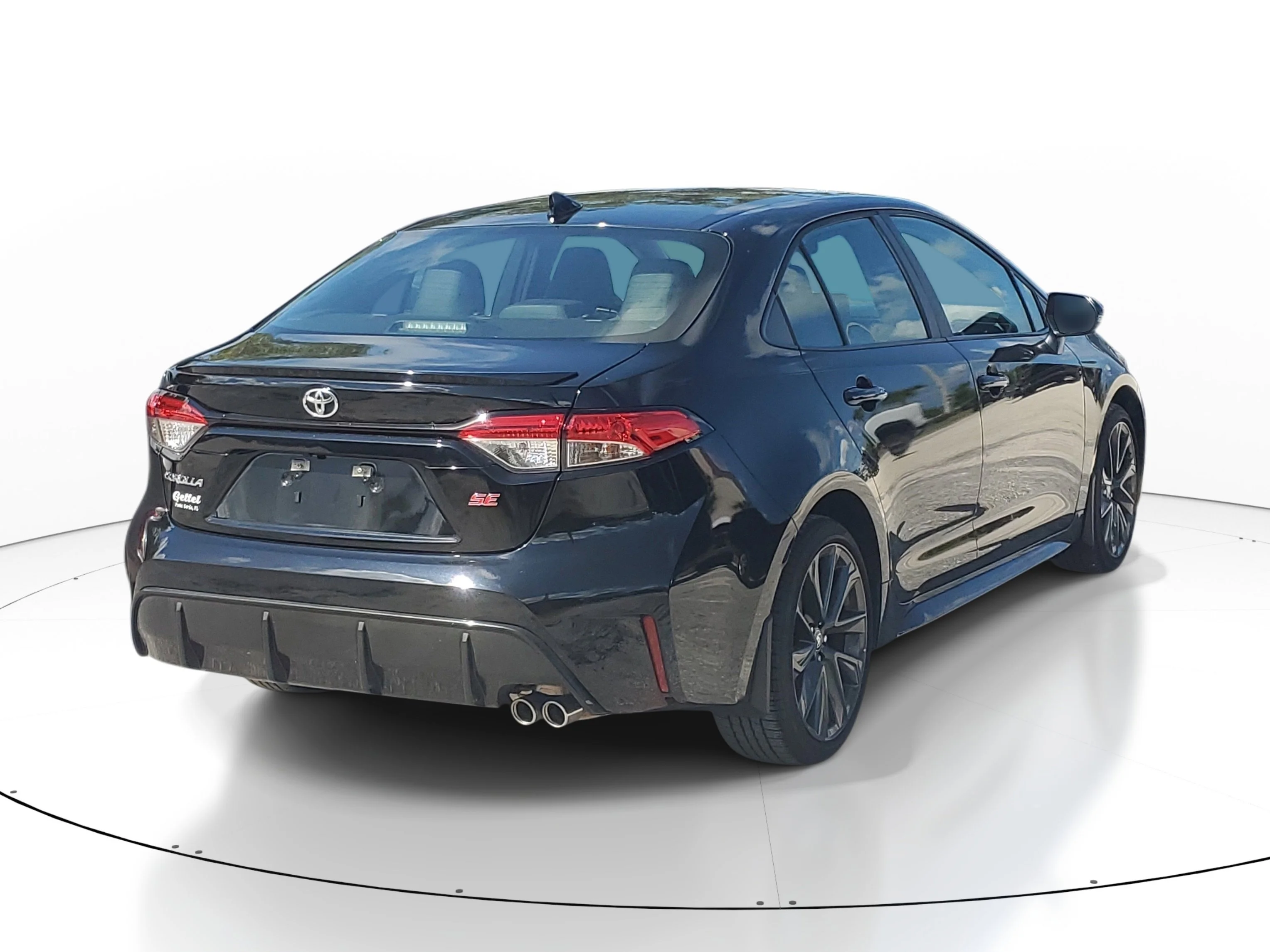 Used 2026 Midnight Black Metallic Toyota SE image 8