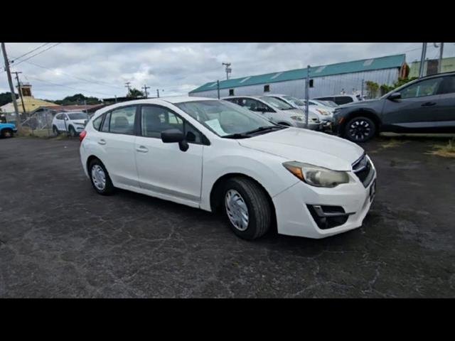 Used 2016 Subaru Impreza Base with VIN JF1GPAA65G8307779 for sale in Kailua-Kona, HI