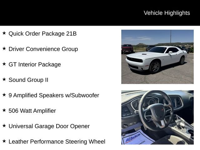 Certified Used 2017 White Knuckle Clearcoat Dodge GT image 8