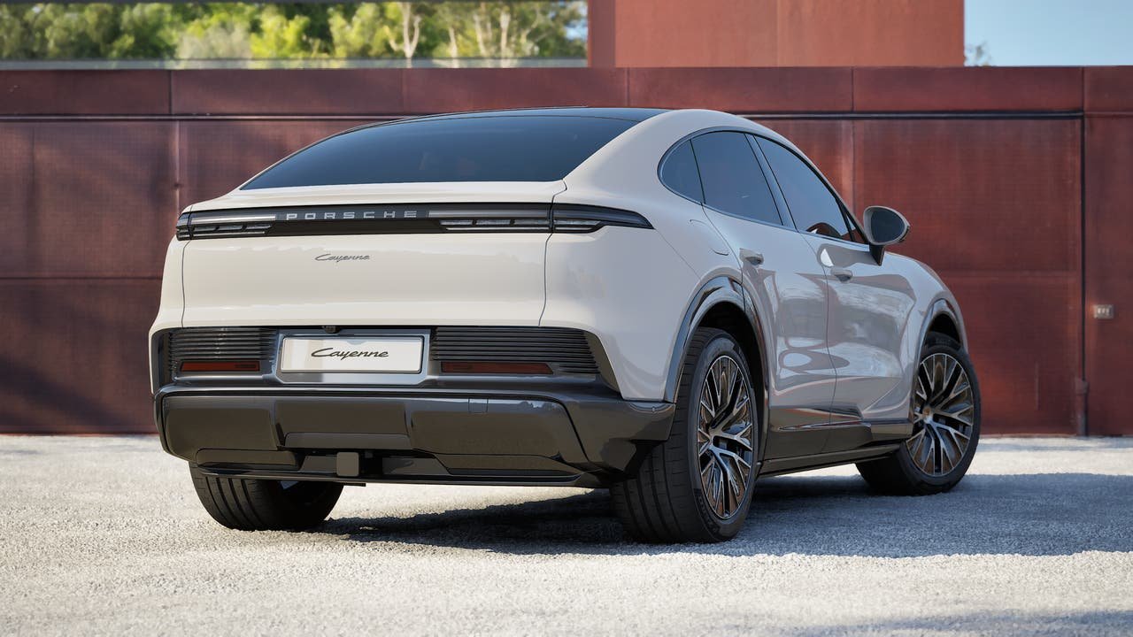 New 2026 White Porsche Coupe Electric image 9