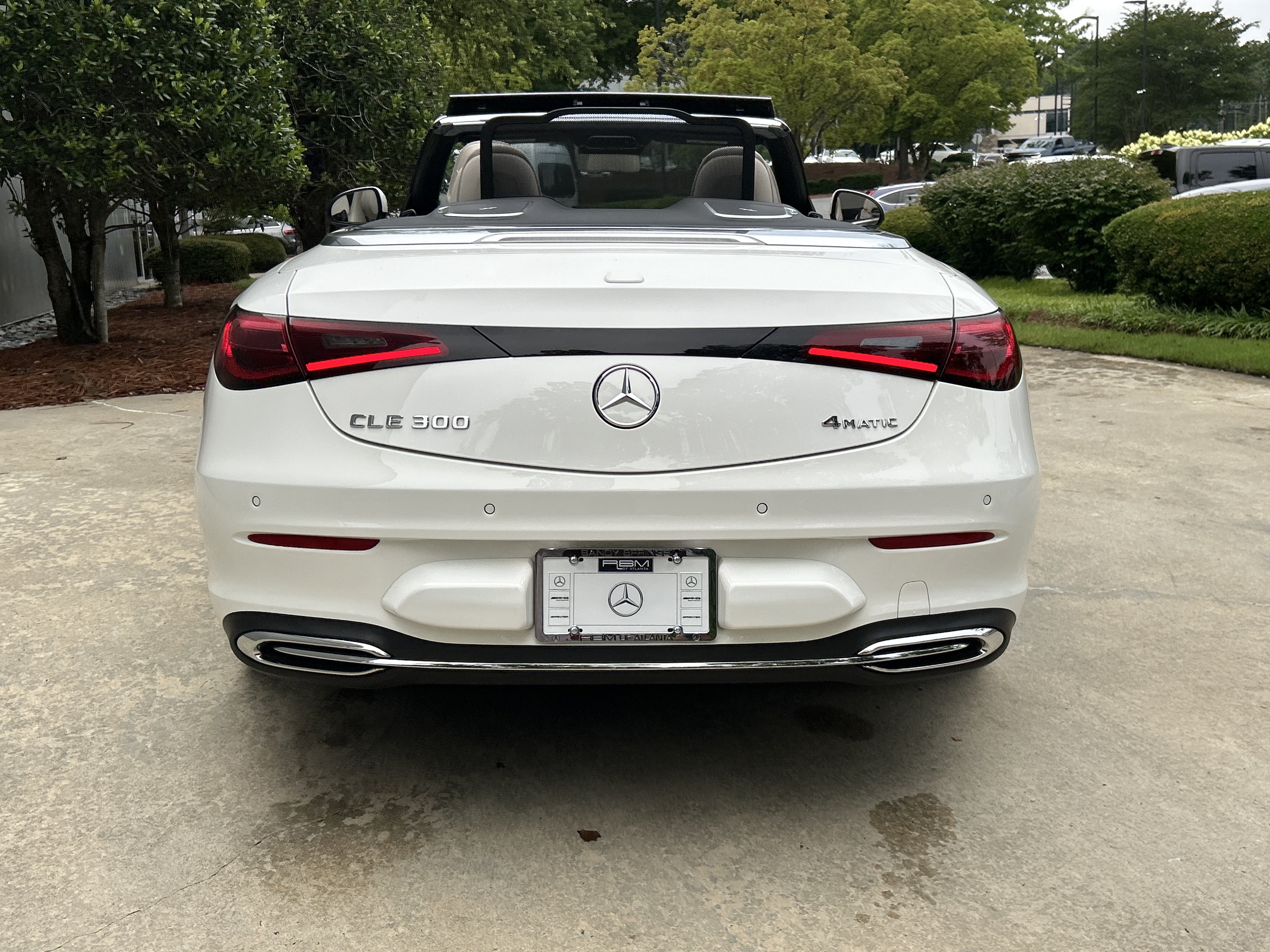 Certified Used 2025 Polar White Mercedes-Benz CLE 300 4MATIC® Cabriolet image 14