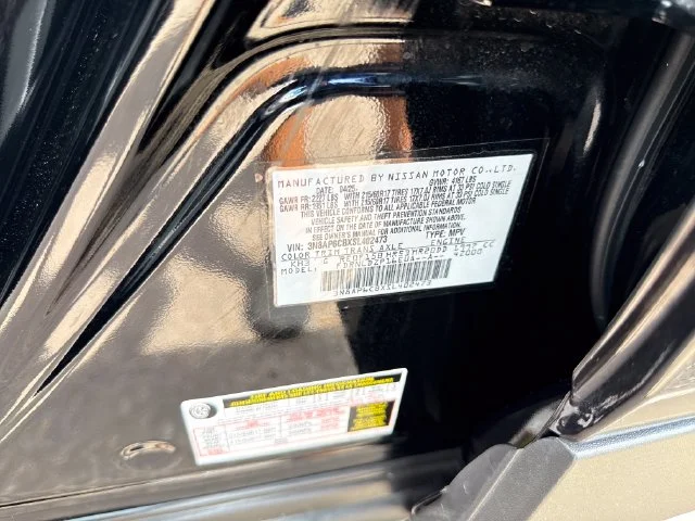 Used 2025 Black Nissan SV image 27