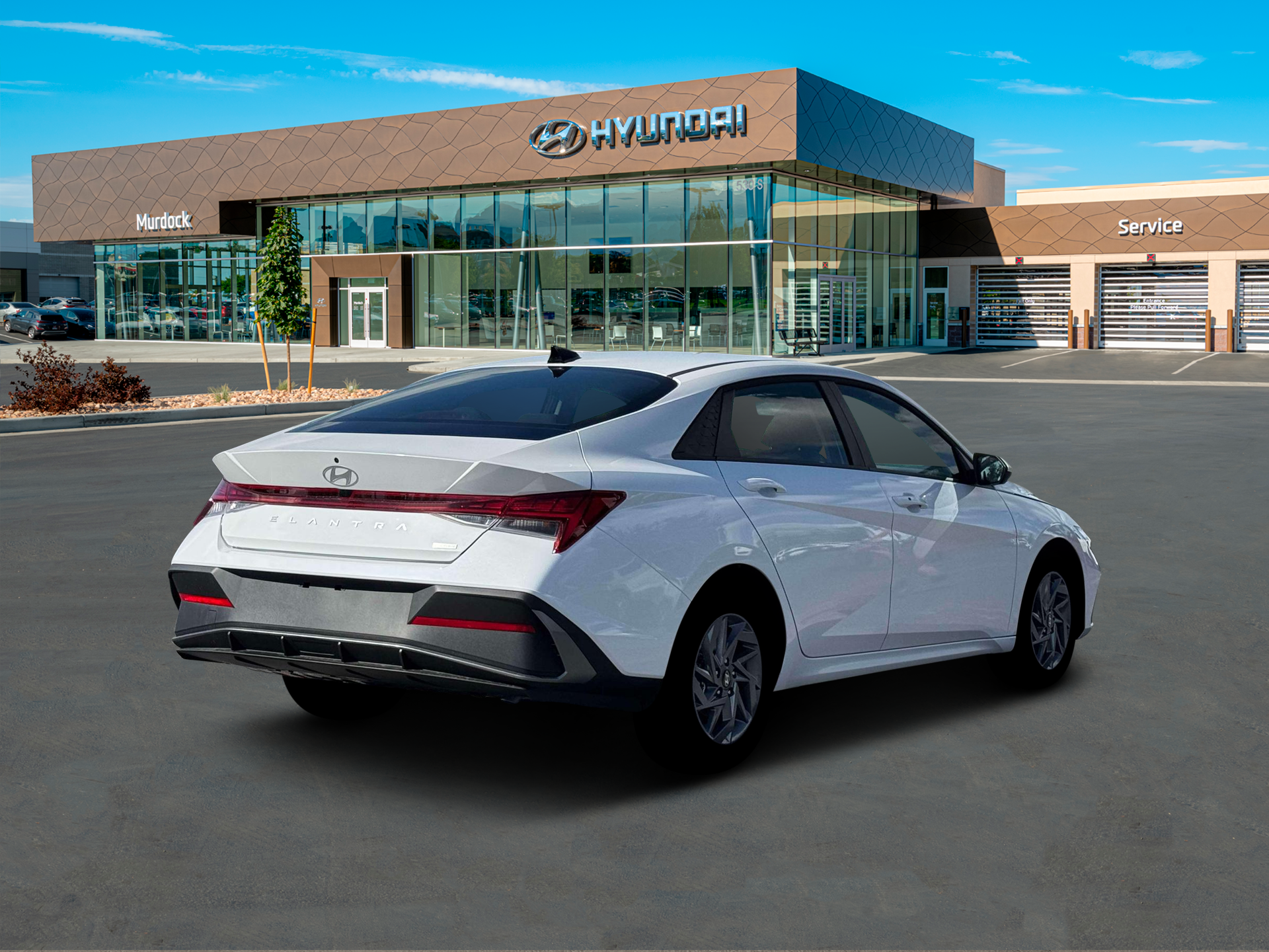 New 2026 Serenity White Hyundai Blue image 7