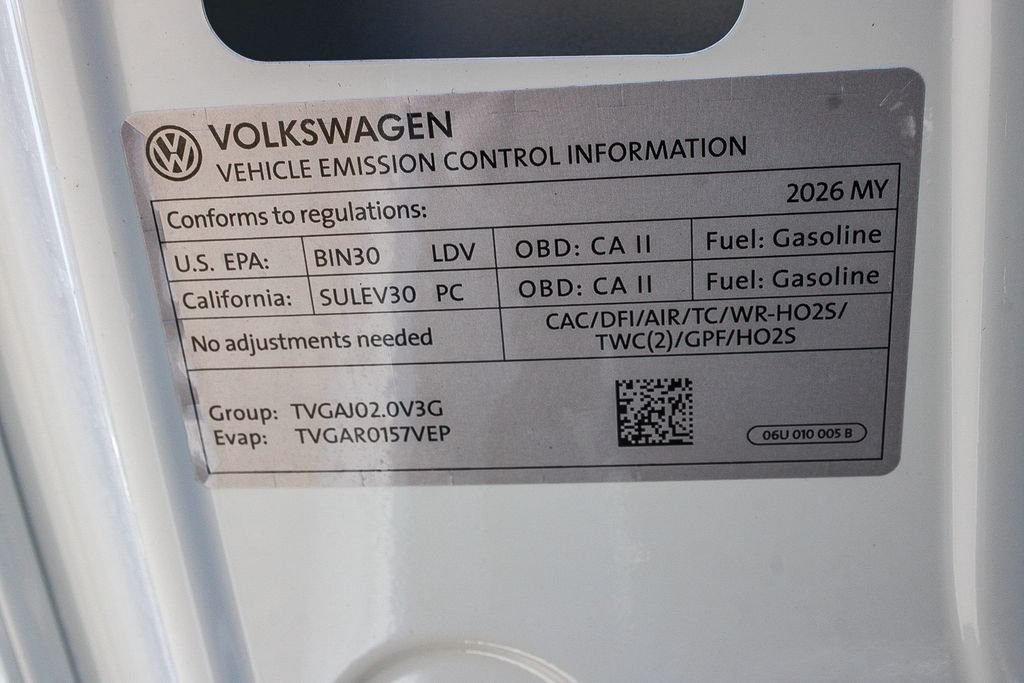 New 2026 White Volkswagen SE R-Line Black image 26