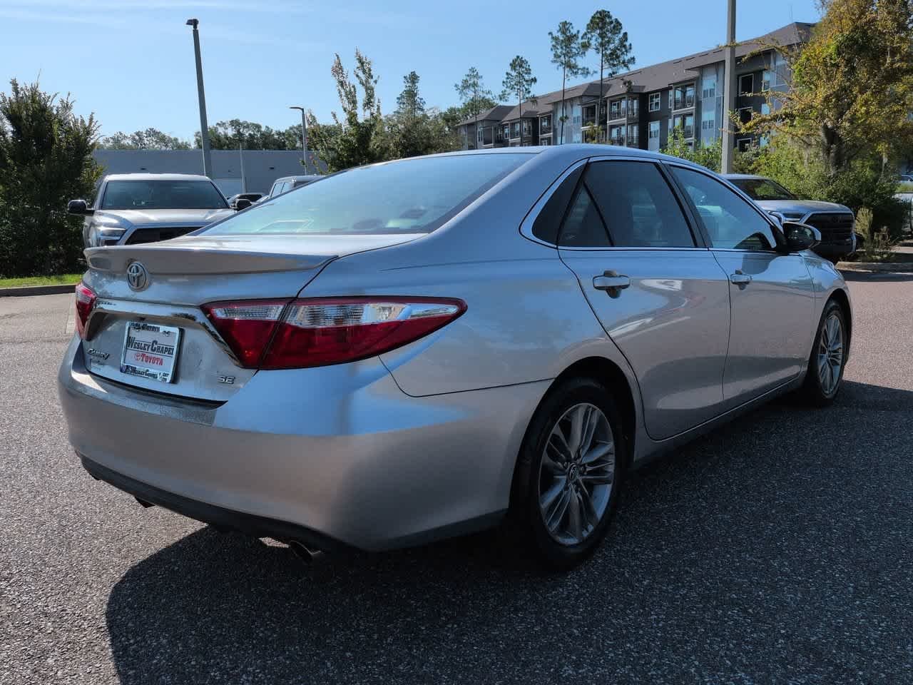 Used 2015 Celestial Silver Metallic Toyota SE image 6