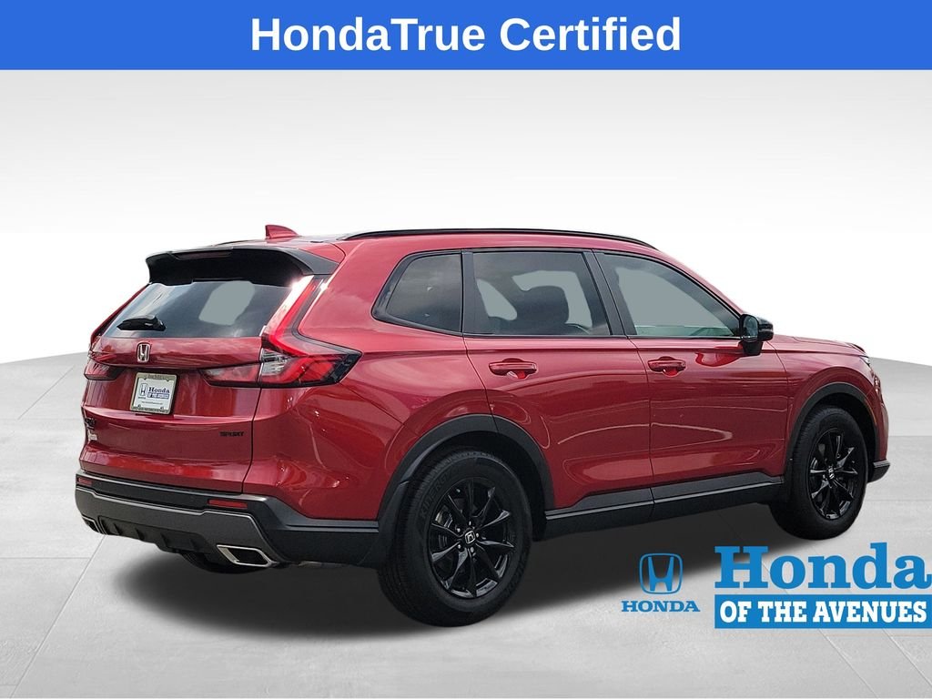 Certified Used 2026 Radiant Red Metallic Honda 2WD Sport-L Hybrid image 5