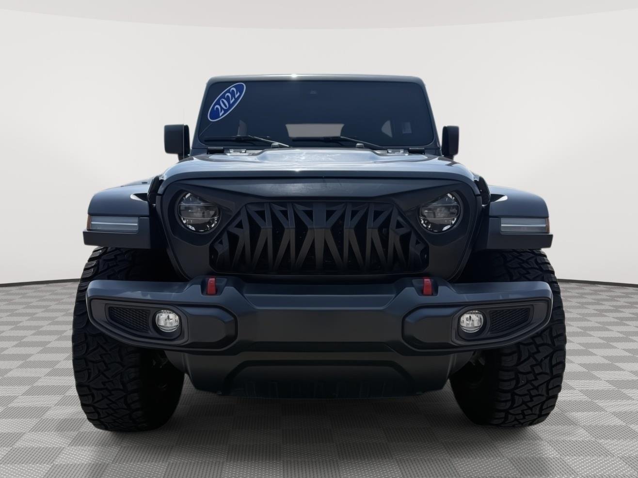 Used 2022 Granite Crystal Metallic Clearcoat Jeep Unlimited Rubicon image 2