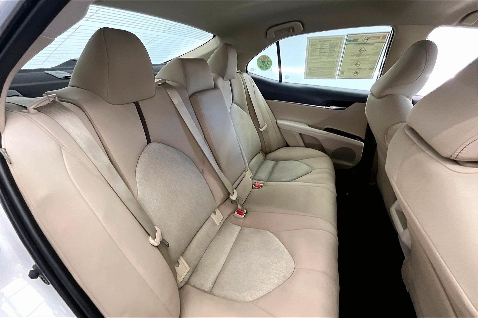 Used 2020 Super White Toyota LE image 19