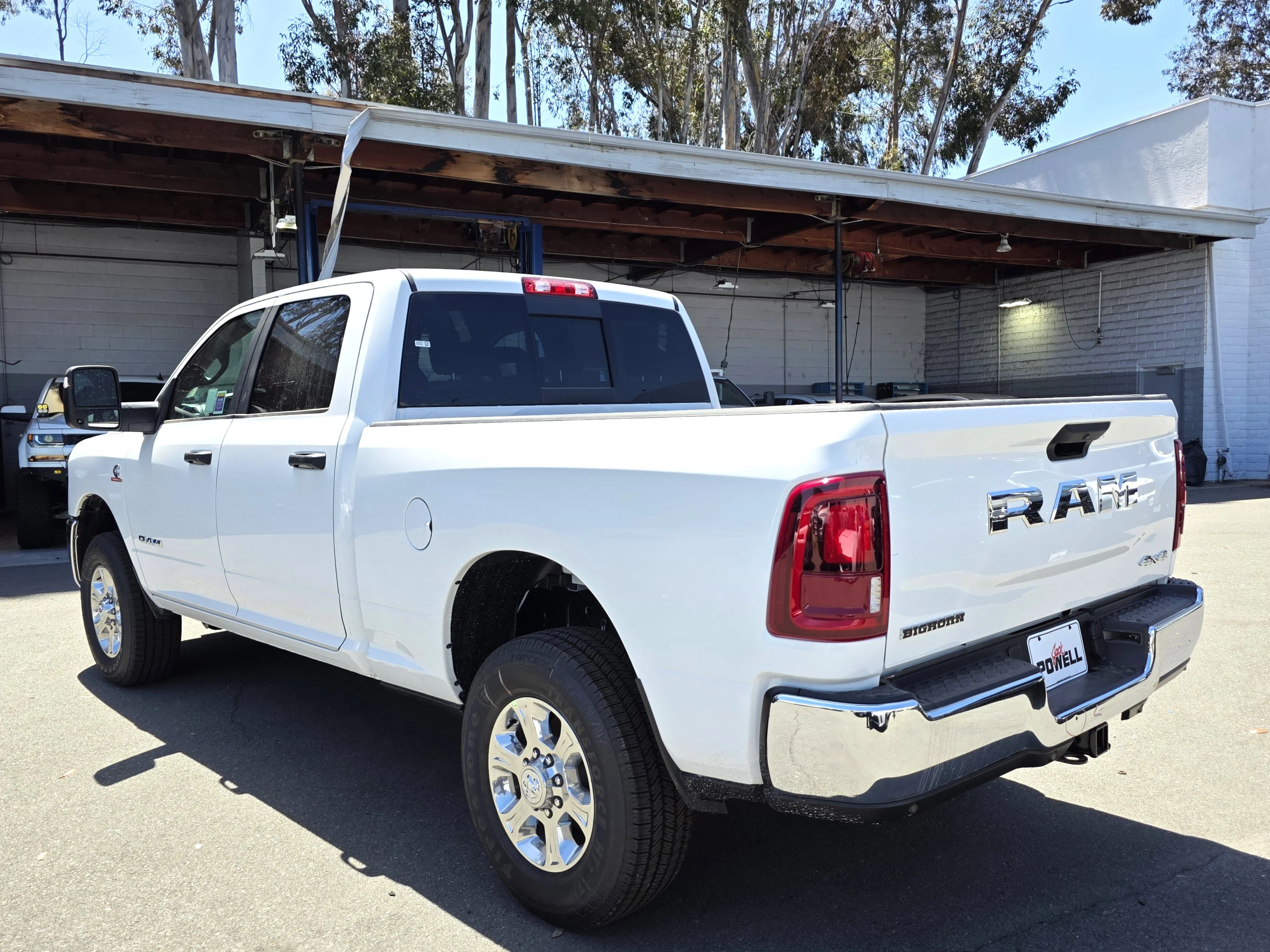 New 2026 Bright White Clearcoat RAM Big Horn image 3