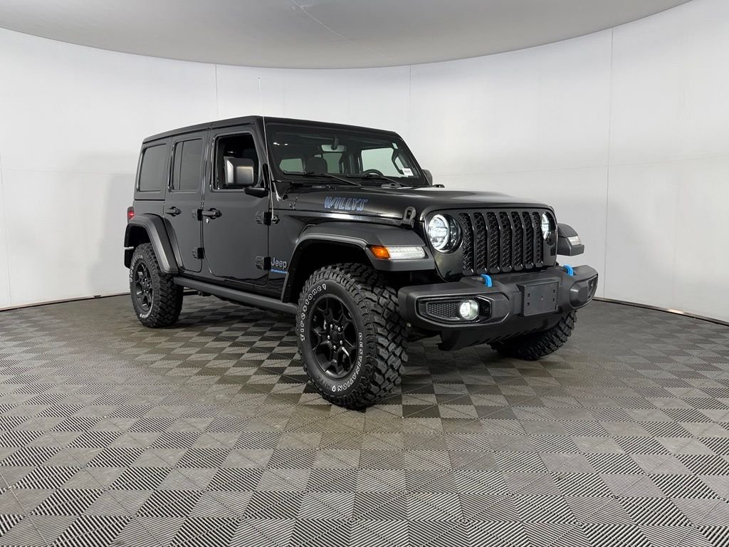 Used 2023 Black Jeep Willys 4xe image 4